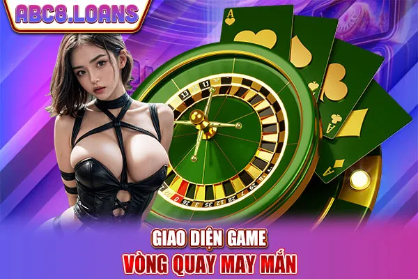 Giao diện game vòng quay may mắn